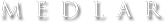 Medlar Restaurant Logo White